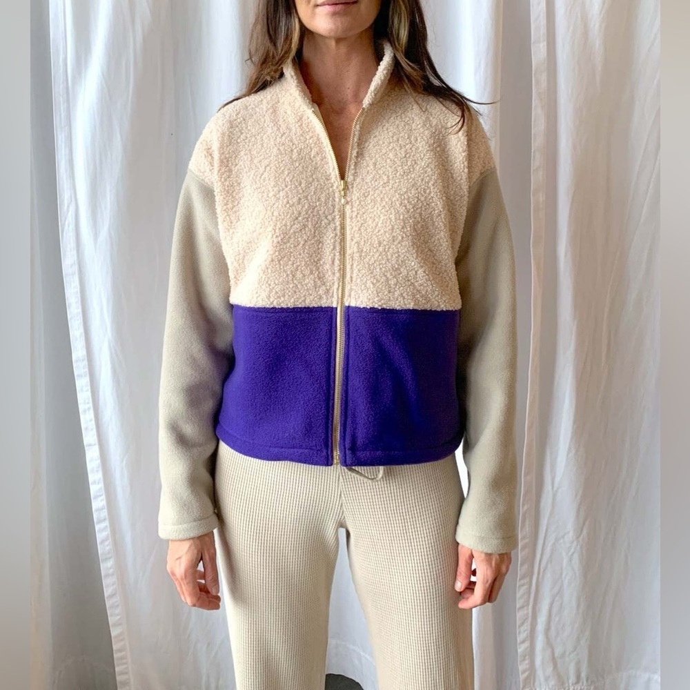 DONNI Tri Fleece Jacket Size S - Picture 1 of 8